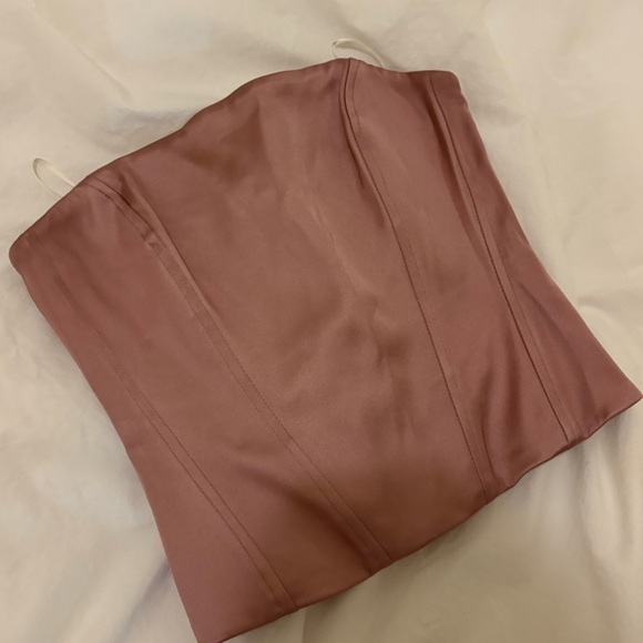 Aritzia Tops - Aritzia - NWT Babaton Ten Castle Satin Bustier - XS